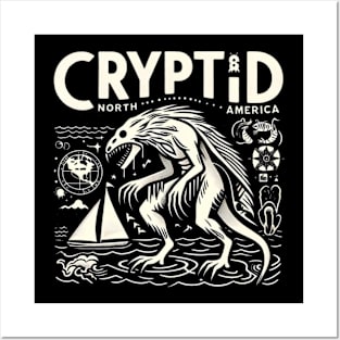 Cryptids of North America Posters and Art